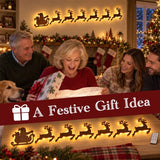 LED Christmas wall décor gift presentation