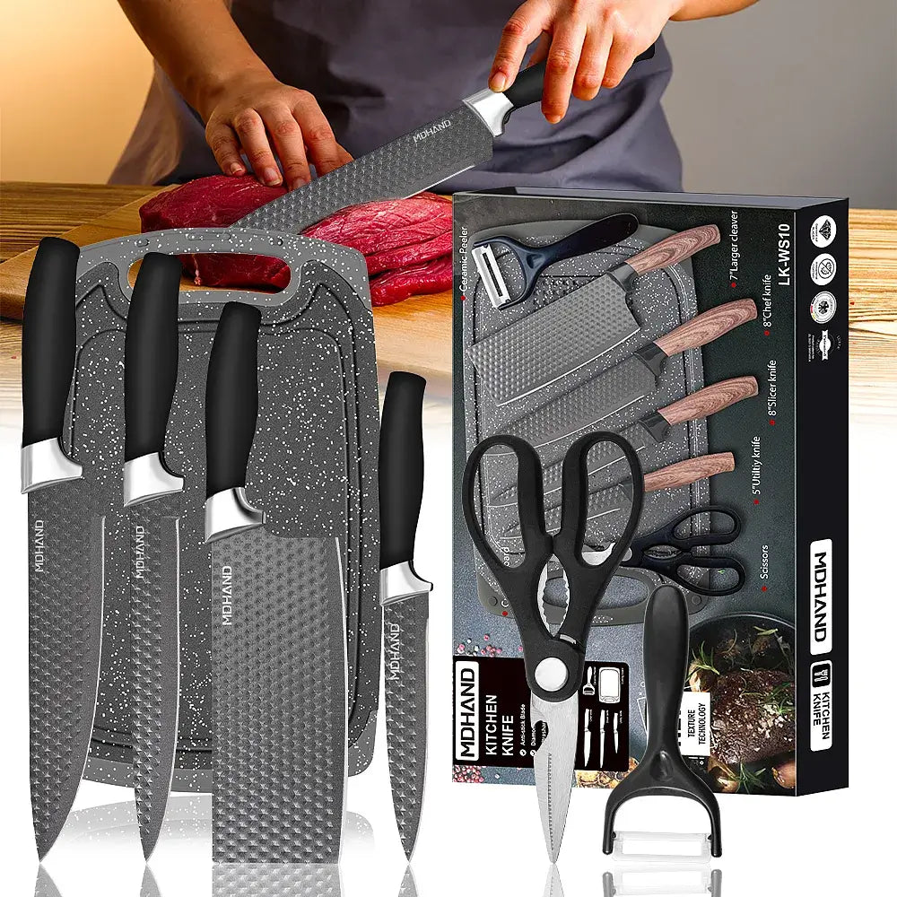 High Carbon Stainless Steel Chef Knife Set
